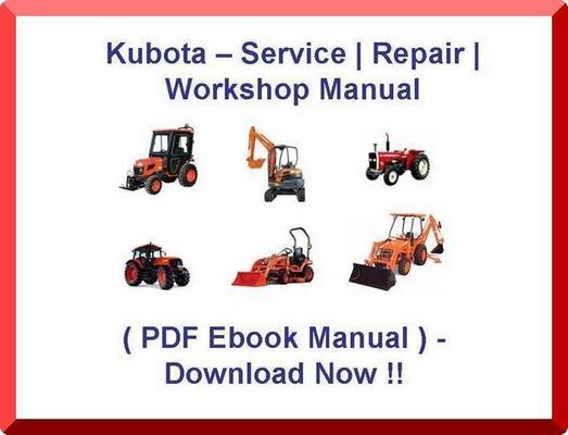 Product picture KUBOTA L 210 L210 L-210 TRACTOR SERVICE MANUAL - * DIY REPAIR / PDF SHOP MANUAL - (BEST MANUAL AVAILABLE) - INSTANT DOWNLOAD !!